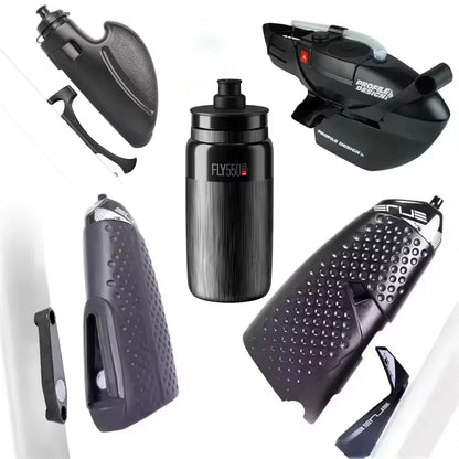 Bicycle Water Bottle, Hands-Free Mounted Hydration Profile Design Fc35 Elite Magnetic Aero Squeeze Fitness Cycling