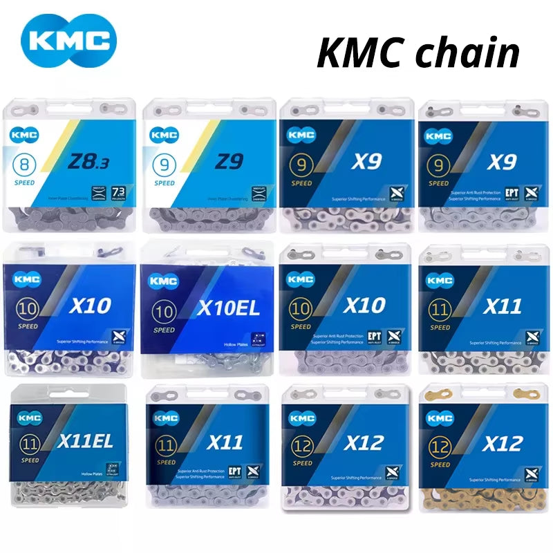 Chain Z8 Z9 X9 X10 X11 X12 Bicycle Chain 8/9/10/11/12 Speed and Magic Button for Mountain/Rod Bike EL EPT Original Box